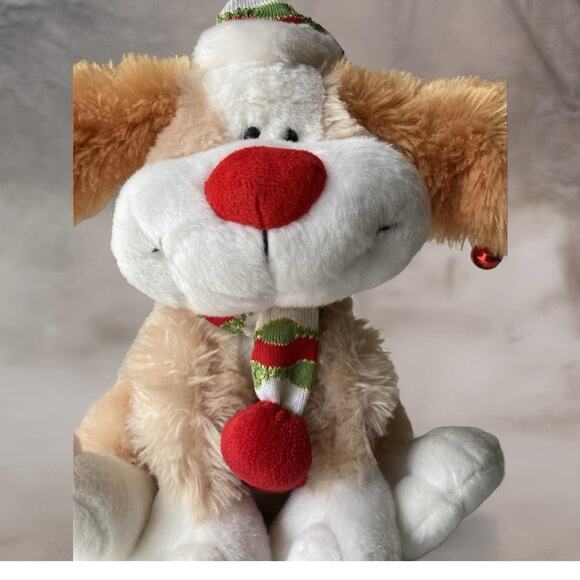 Christmas Ear Flapping Singing And Dancing Dog - Picture 1 of 5